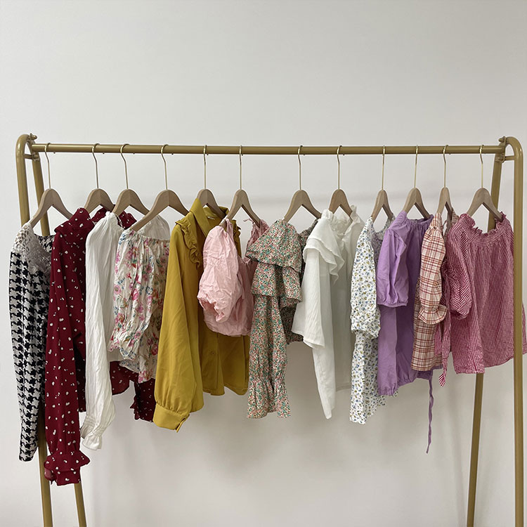 Gebruikte dames katoenen blouset